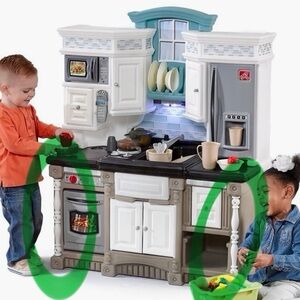 🧑🏼‍🍳 2 Post spindles Lifestyle Dream Kitchen Replacement decorative Step2 NWOT